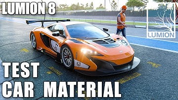 CAR RENDERING TEST -  LUMION 8
