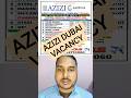 azizi company dubai client interview #automobile #jobskaro #job #uae