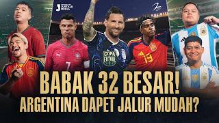🔴 [LIVE] BABAK 32 BESAR! ARGENTINA DAPET JALUR MUDAH?