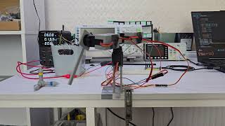 Hexapod leg walking test.