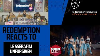 LE SSERAFIM (르세라핌) 'UNFORGIVEN (feat. Nile Rodgers)' (Redemption Reacts)