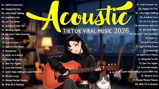 English Songs with Lyrics 2026 ☕ Soft Acoustic Songs 2026 for Study, Coffee and Rainy Days screenshot 4