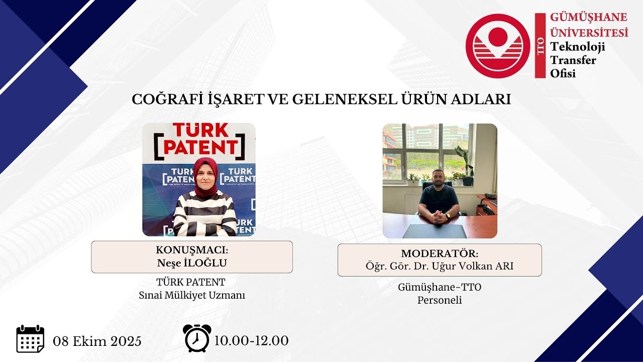 COĞRAFİ İŞARET VE GELENEKSEL ÜRÜN ADLARI