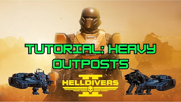 HELLDIVERS 2 - How to Easily Solo all Automaton Heavy Outposts (LVL 9 Helldive)
