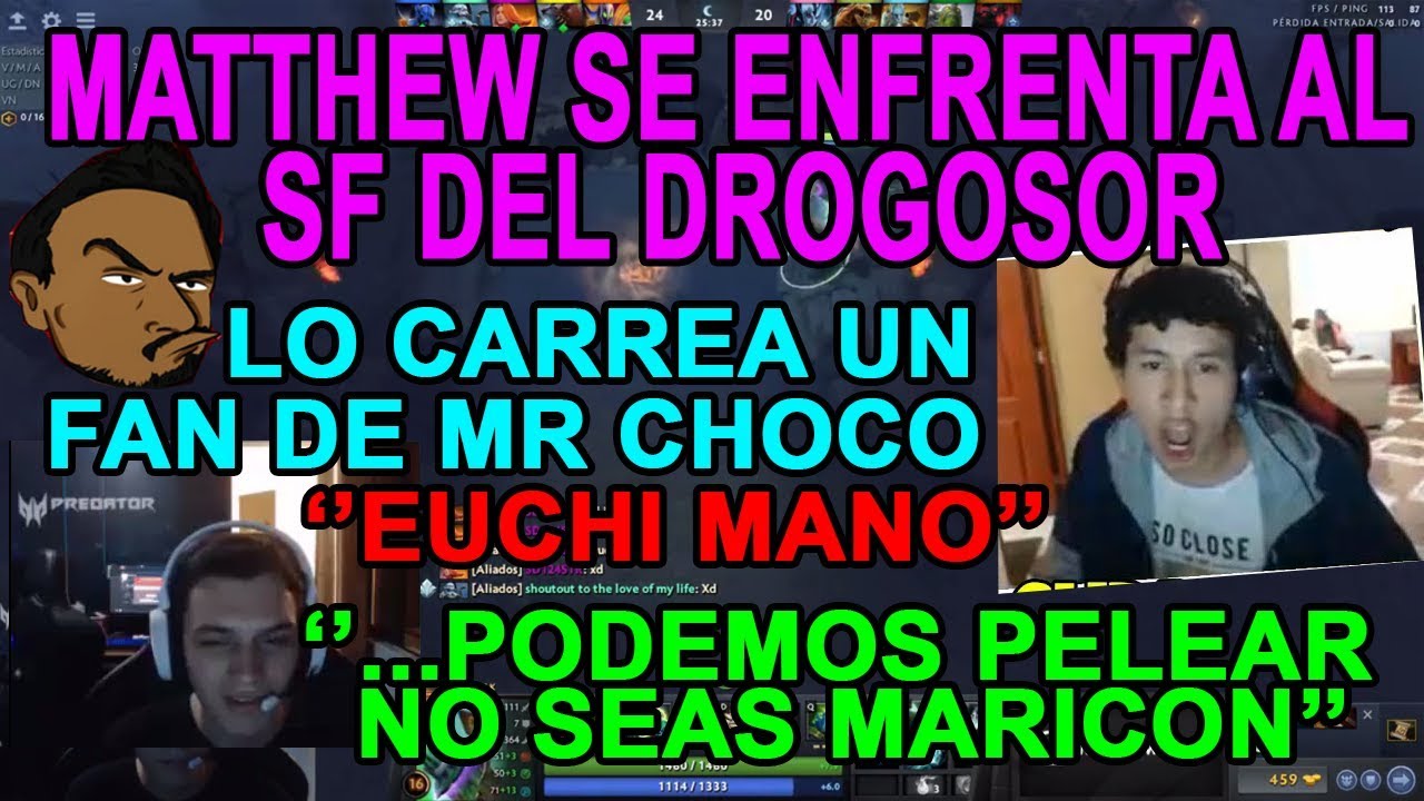 MATTHEW Y EUCHI MANO  VS CHRIS LUCK | EUCHIMANO SE LOKEA