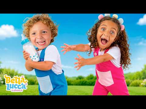 Chegou a Hora de Largar a Mamadeira 🍼 - Música Infantil por Bella e Lucca Show