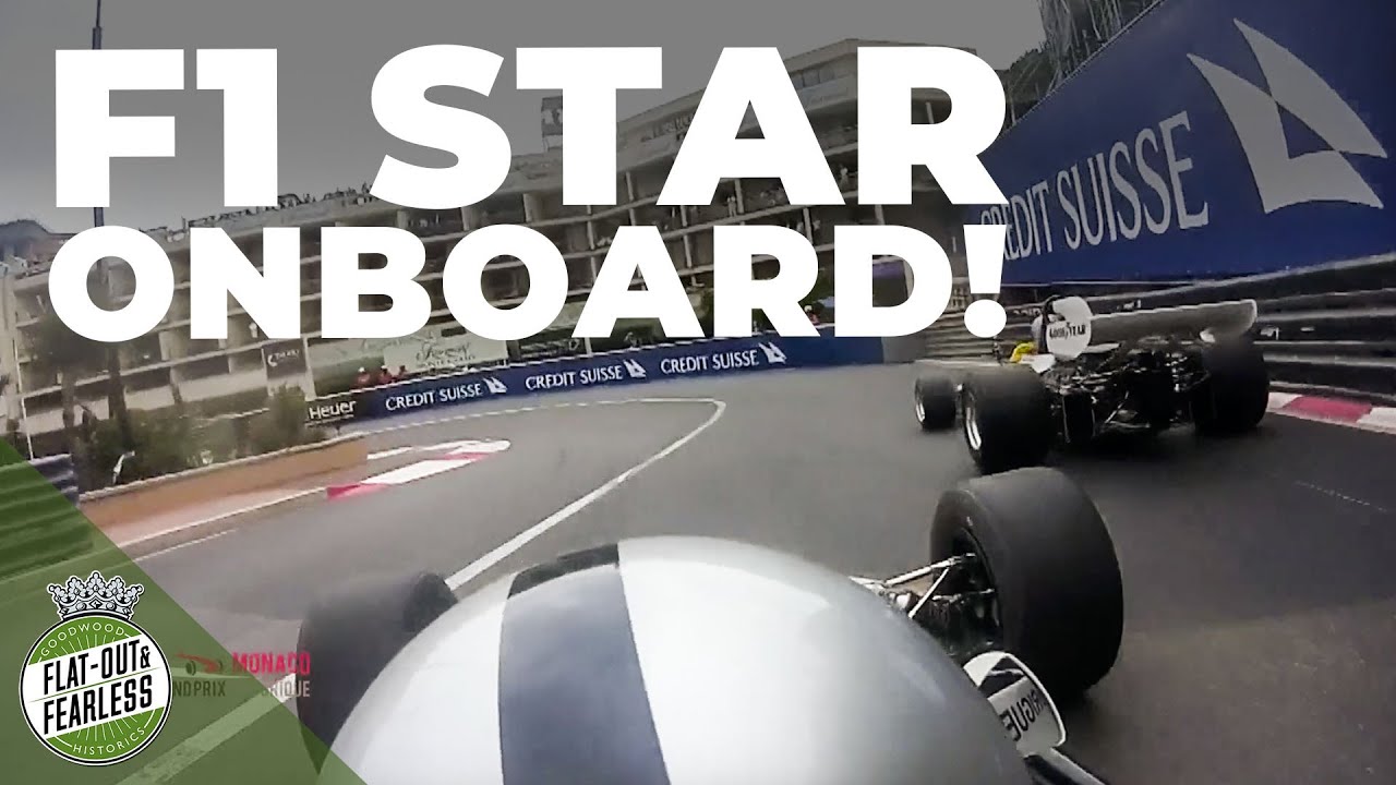 Onboard F1 star Esteban Gutierrez races V12 BRM P153 at Monaco
