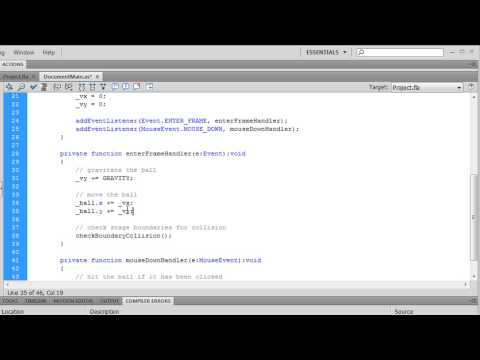 DevNote Tutorial:  Intro to Flash Game Programming (2/5)