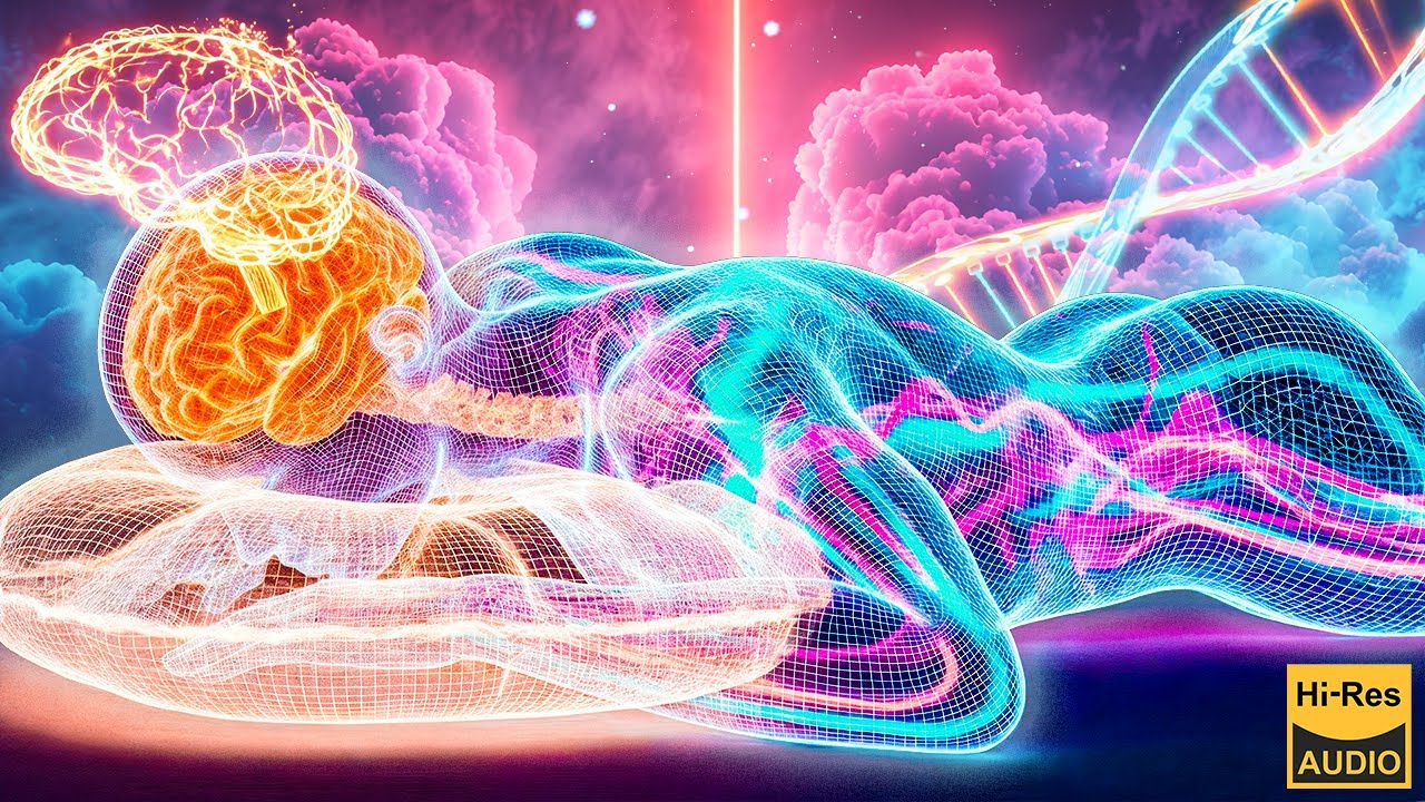 432Hz + 528Hz + 741Hz | The DEEPEST Healing Sleep: Whole Body ...