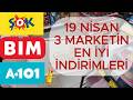 BİM, A101, ŞOK  İNDİRİME GİREN ÜRÜNLER 🔥
