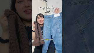 Compré ropa a $10 #tianguis #haul #sobreruedas #paca #thrift #secondhand #compras #thrifting #ropa