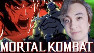 THIS MOVIE LOOKS INSANE! Mortal Kombat Legends Battle of the Realms Reaction!/Hype!