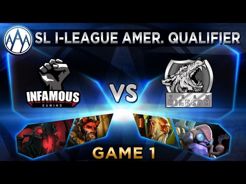 Infamous vs DileCom Game 1 - SL i-League Americas Qualifier - BO2 w/ @Breakycpk @TraLFDota
