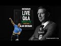 Alan Brogan speaks with Tomas O Se | Benetti Menswear LIVE Q&A