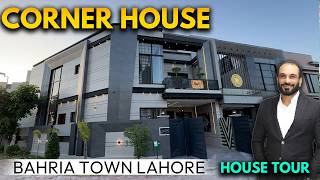 9 Marla Double Story Corner House Bahria Town Sector E | Complete Interior Tour