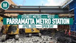 Parramatta Metro Station - April 2024 (Open Day)