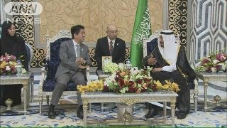 安倍総理、サウジアラビア外遊　石油の安定供給を（13/05/01）