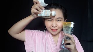 ASMR Thai / ไทย my night skincare routine |ASMRgutsyFon