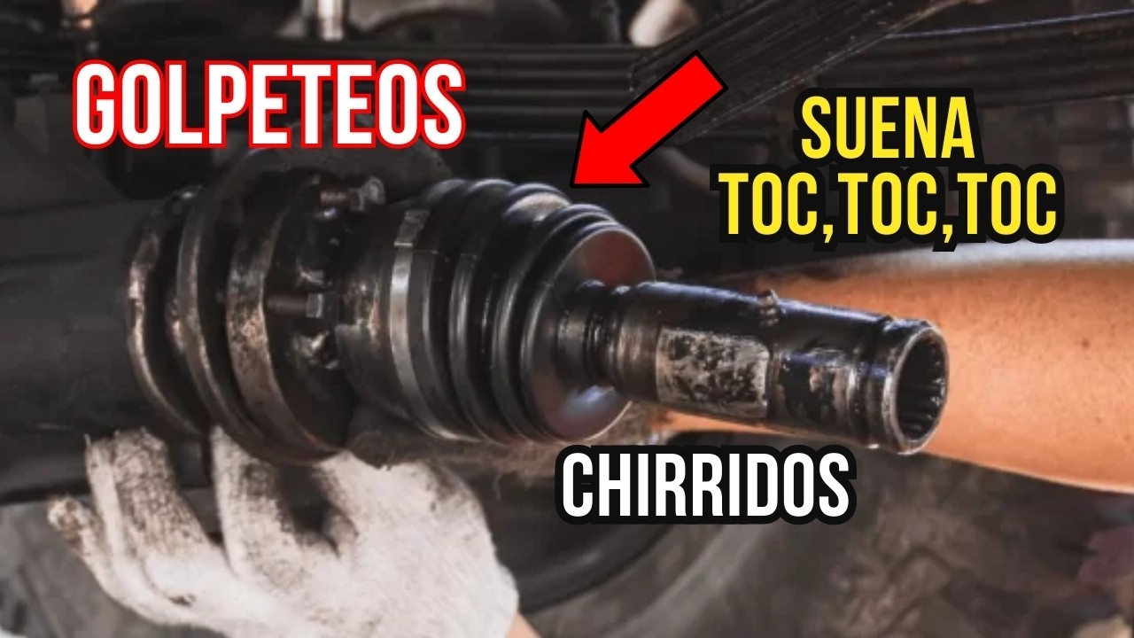 Así identificas si el Eje de Transmisión de tu Carro NO esta FUNCIONANDO