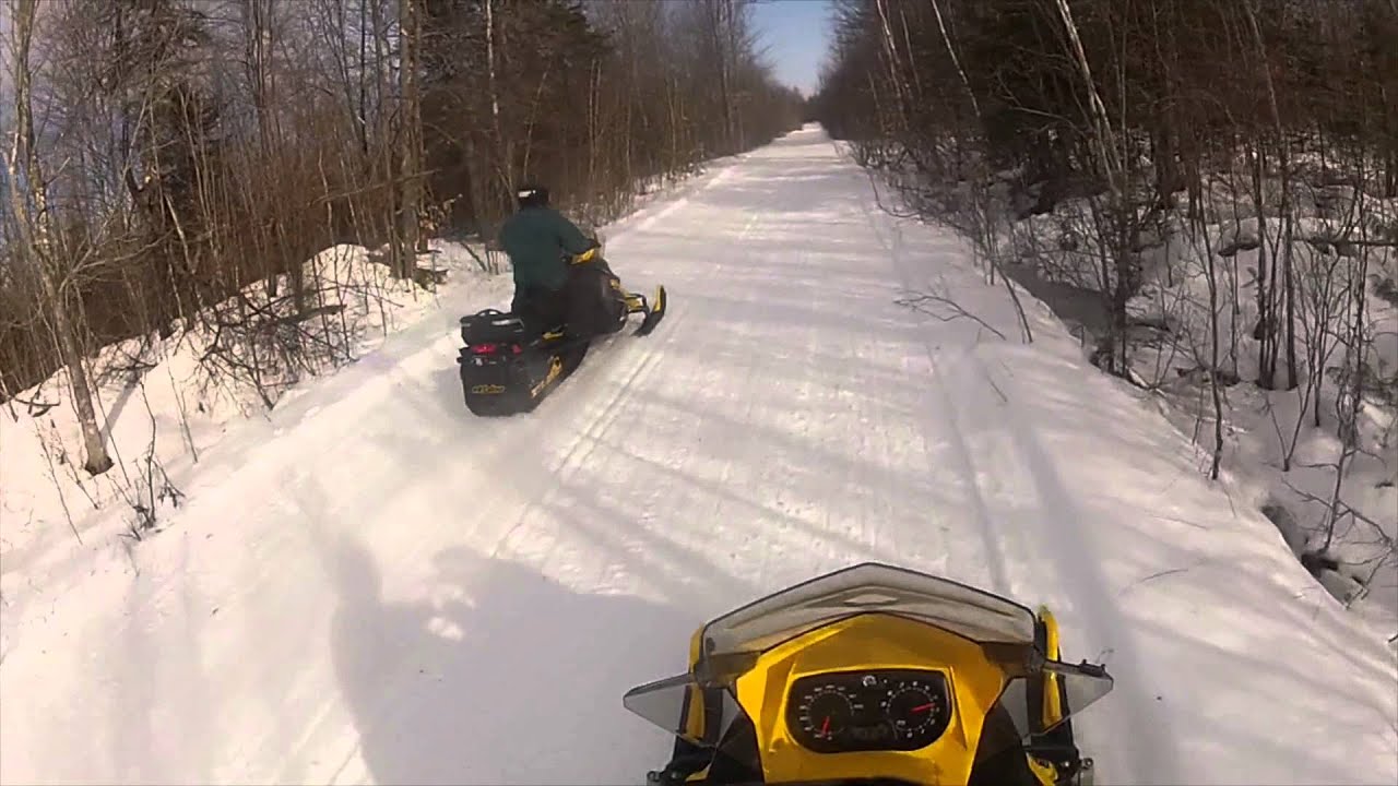 Rider Live Report The Forks Maine Snowmobile Trail Conditions Jan 23