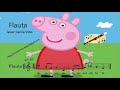 Musicograma Peppa Flauta