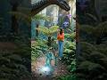 Small animal million year old prehistoric animal, ancient jungle, giant creature, realistic
