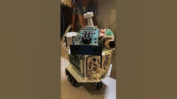 Heathkit Hero-1 demo program, with Votrax speech synth output and motor actuation.