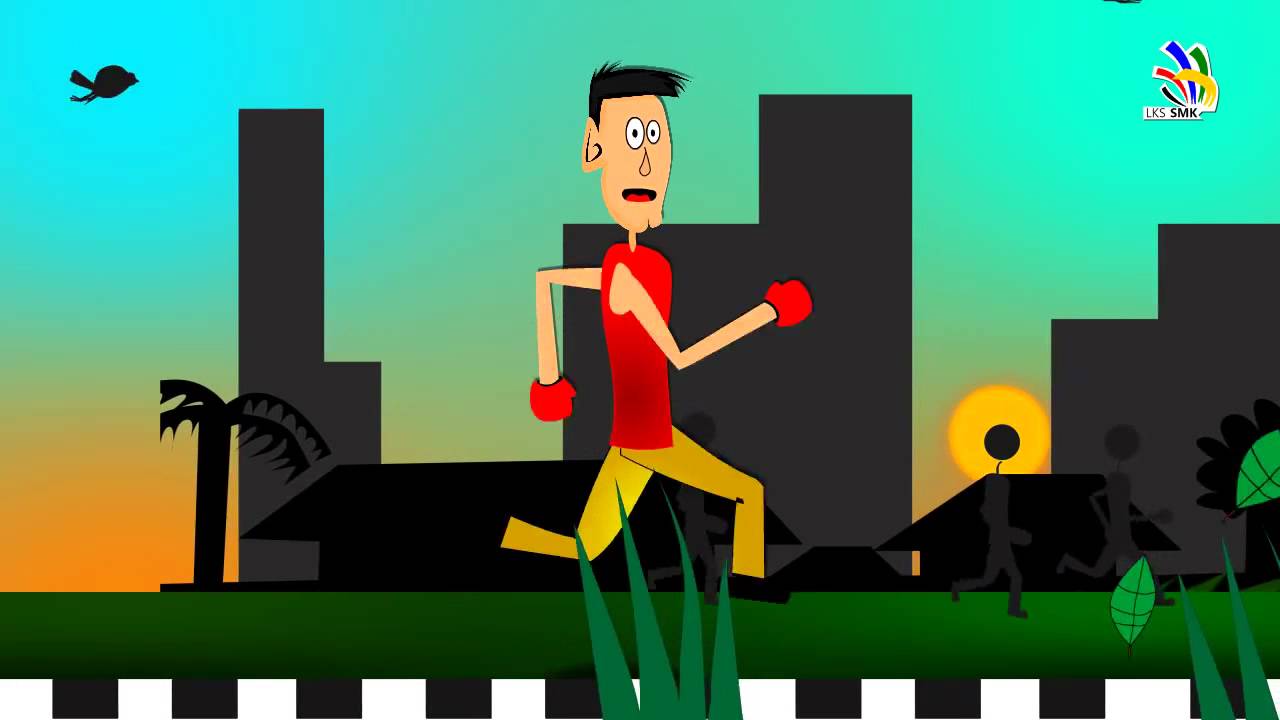 contoh animasi  sederhana menggunakan adobe  flash  YouTube