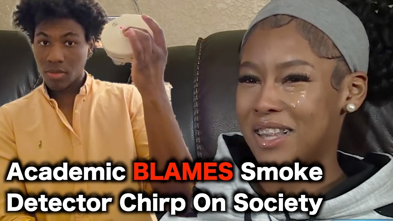 Leftist BLAMES Society For Smoke Detector Chirps