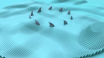 4Music Sharks Ident - Advanced 3D Animation