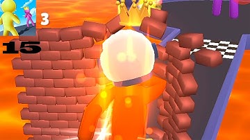 giant rush - Gameplay Walkthrough Part 15 Levels 63-66(Android, iOS)