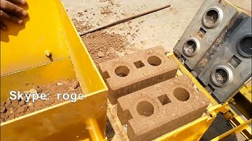 QMR2-40 mini manual clay interlocking block machine for lego brick