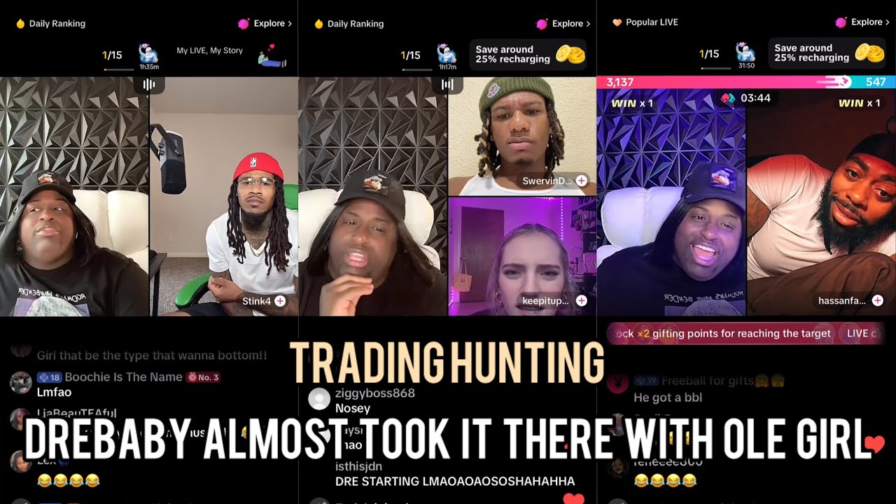 8.23.25 DREBABY Trade Hunting - oop WhyteGirl shading Drebaby? 🤣 - THIS A KI - THE N1QQAS IS OUT 