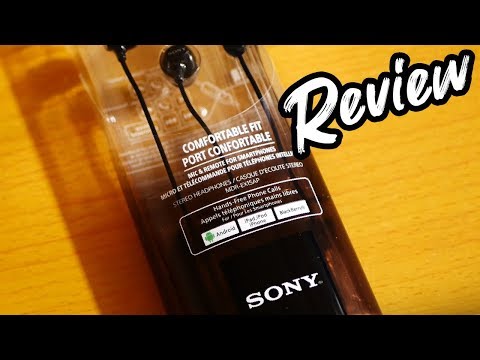 $10 Sony MDR-EX15AP Headphones Review & Unboxing!