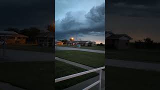Extremely dangerous thunderstorm in north Texas. 6-8-2025