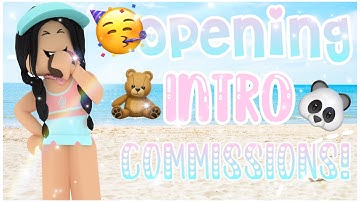 OFFICIAL INTRO COMMISSIONS OPEN! || thababybear11 🥳💕🐼🧸