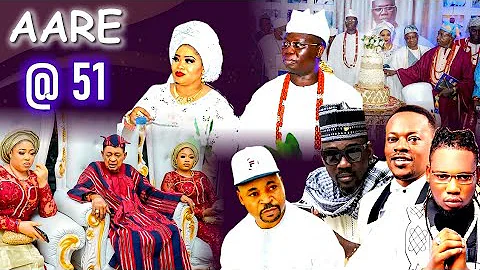 THE 15th AARE ONA KAKANFO OF YORUBALAND @ 51 l lBA GANI ADAMS CELEBRATES BIRTHDAY IN GRAND STYLE