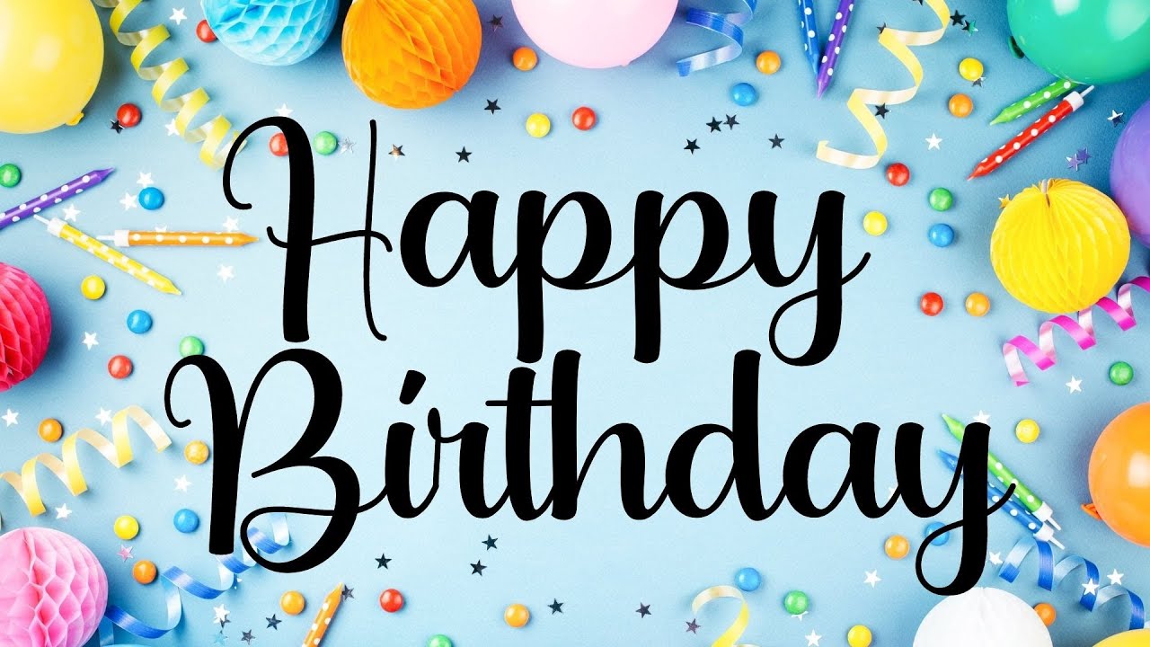 Happy Birthday Background Birthday Screensaver Birthday Party Video