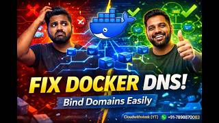Stop Docker DNS Problems! Bind Domains to Containers Like a Pro || Docker DNS Explained #docker