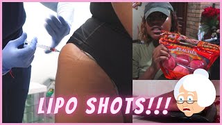 I TRIED LIPO SHOTS!!! + WORKING OUT, GROCERY HAULS | BREAST REDUCTION AND LIPO VLOG