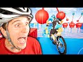 NINJA WARRIOR GERMANY 4.0 beim FAHRRAD SIMULATOR