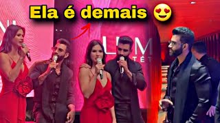 ANDRESSA SUITA deixa GUSTTAVO LIMA de boca aberta em noite glamurosa