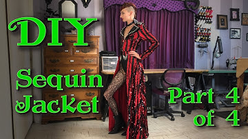 McCalls 6818 Sequin Jacket pt4
