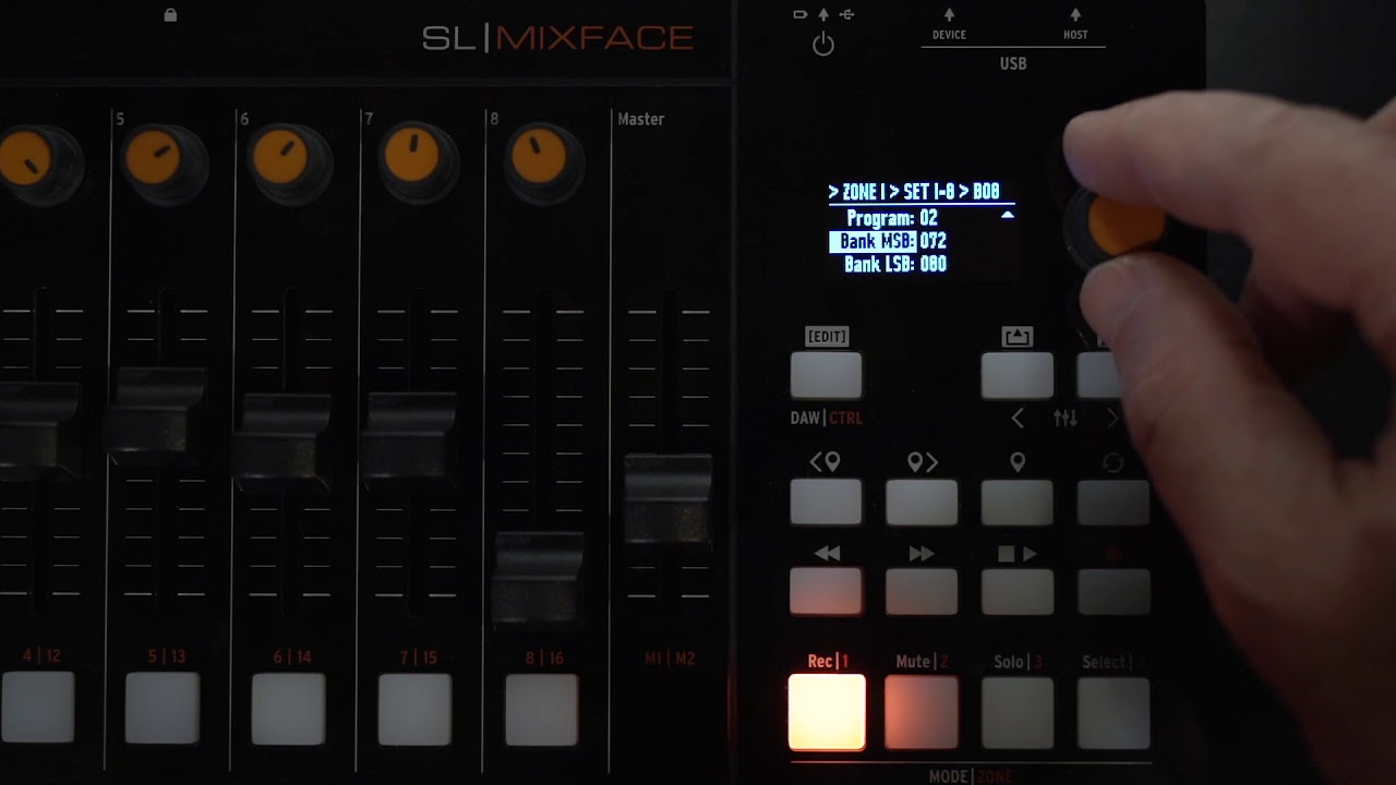 Studiologic SL Mixface Midi controller