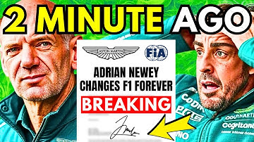 The AI REVOLUTION in F1! Newey’s New Aston Martin Car Will Change EVERYTHING You Know About Racing