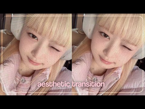 Easy aesthetic transition tutorial on Alight Motion