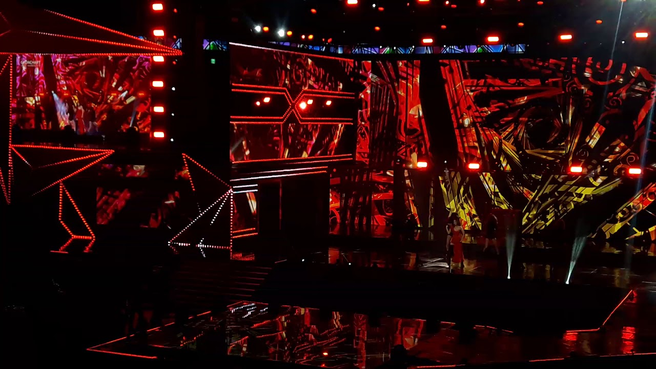 190123 블랙핑크 BLACK PINK 제니 SOLO 제8회 가온차트 뮤직어워드 MNET VLIVE 서울잠실실내체육관 아이돌 걸그룹 KPOP STAR