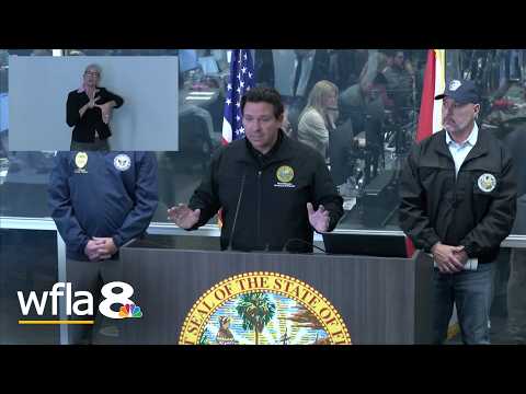 DeSantis gives updates on Hurricane Isaias preparations, potential closures
