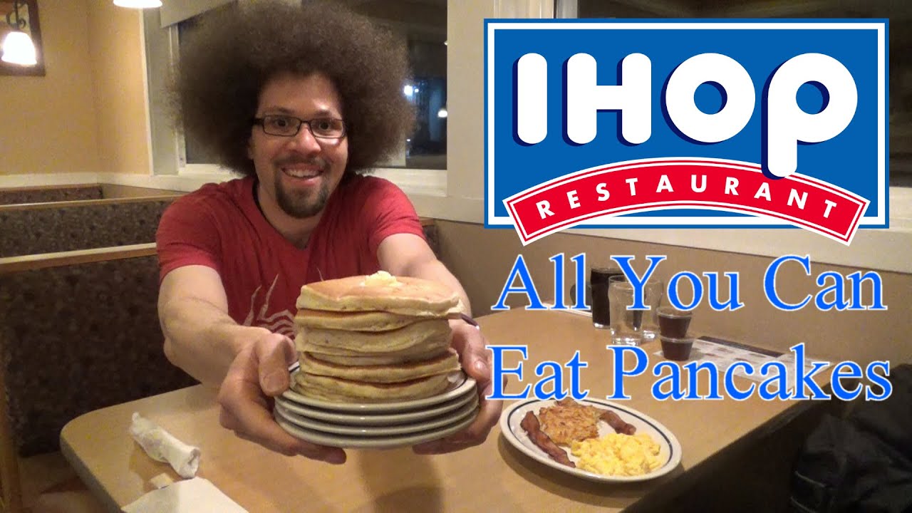 IHop All You Can Eat Pancakes Challenge YouTube