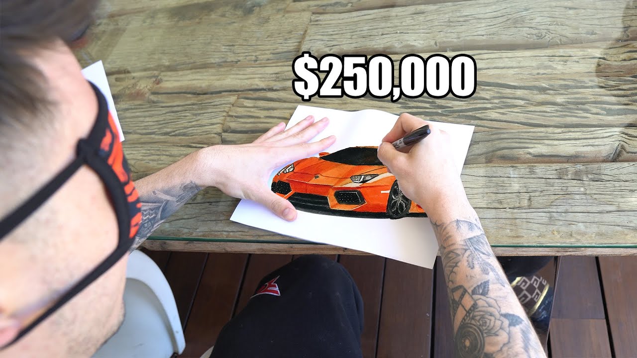 Whatever You Draw, I'll Buy It Challenge